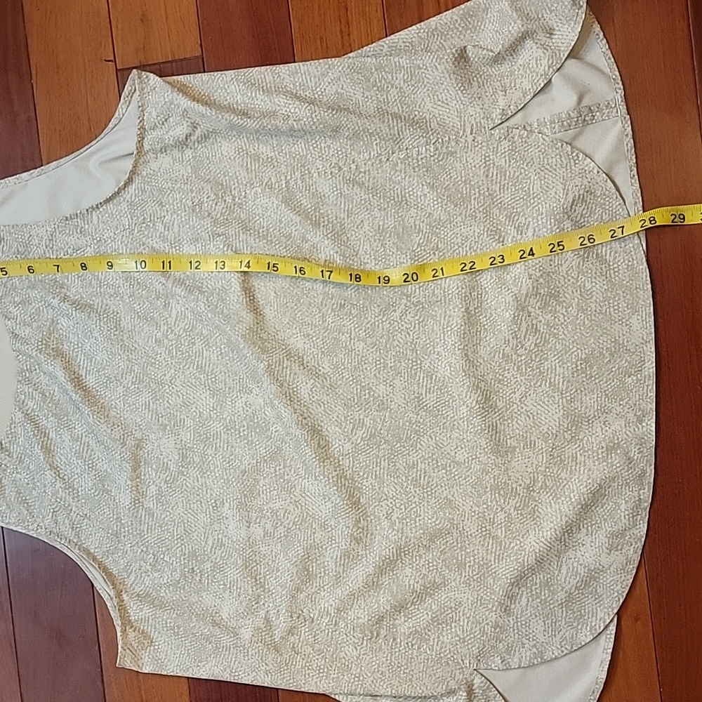 Athleta Zephyr Print High Neck Tank Top - XL - Picture 7 of 10
